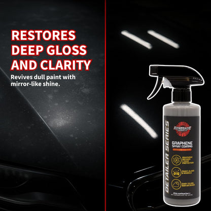 Graphene Spray Coating with Sio2, 1 Year Coating for Enthusiasts and Professionals