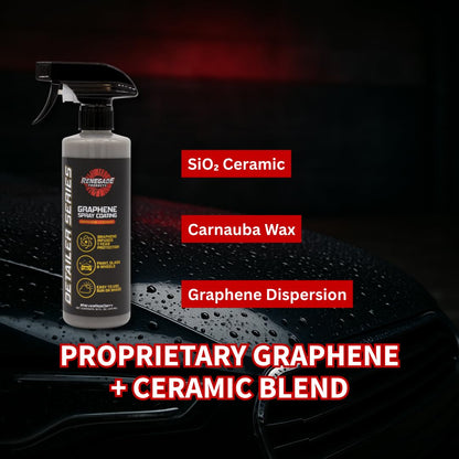 Graphene Spray Coating with Sio2, 1 Year Coating for Enthusiasts and Professionals