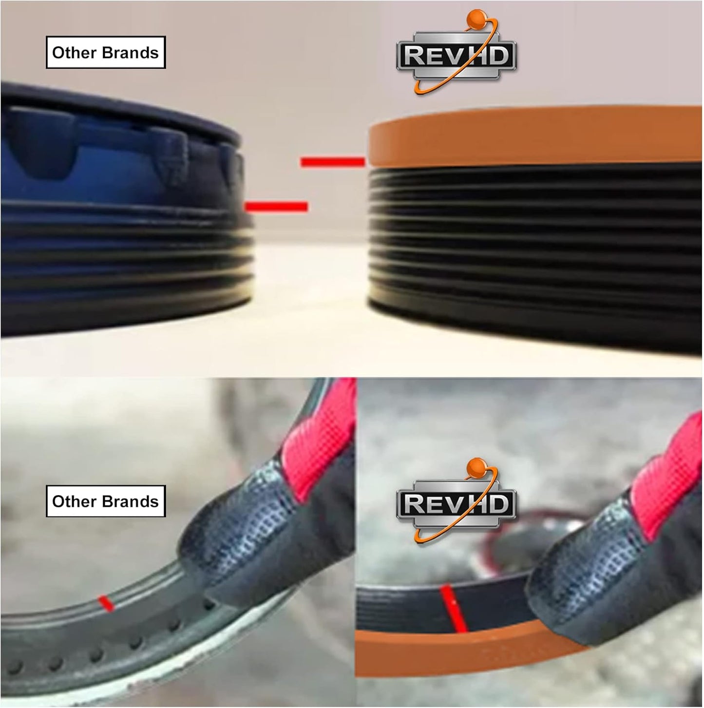 RM-S01 Rev Max Steer Seal (Fits: 383-0236, 380001A, 35058)