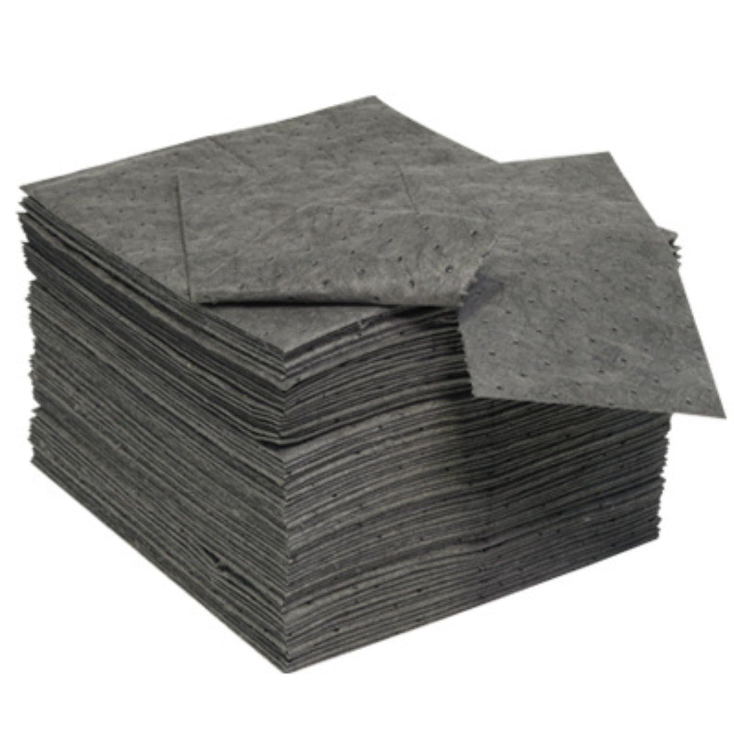 Universal Medium Duty Absorbent Pads for Everyday Tasks | 16" X 18", Single Ply | 200 Count | Reliable Absorption - Fast Cleanup for Medium to Heavy Leaks | DB-70
