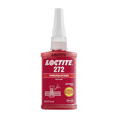 88442 Red 272 High Temperature/Strength Thread Locker, 50 Ml Bottle